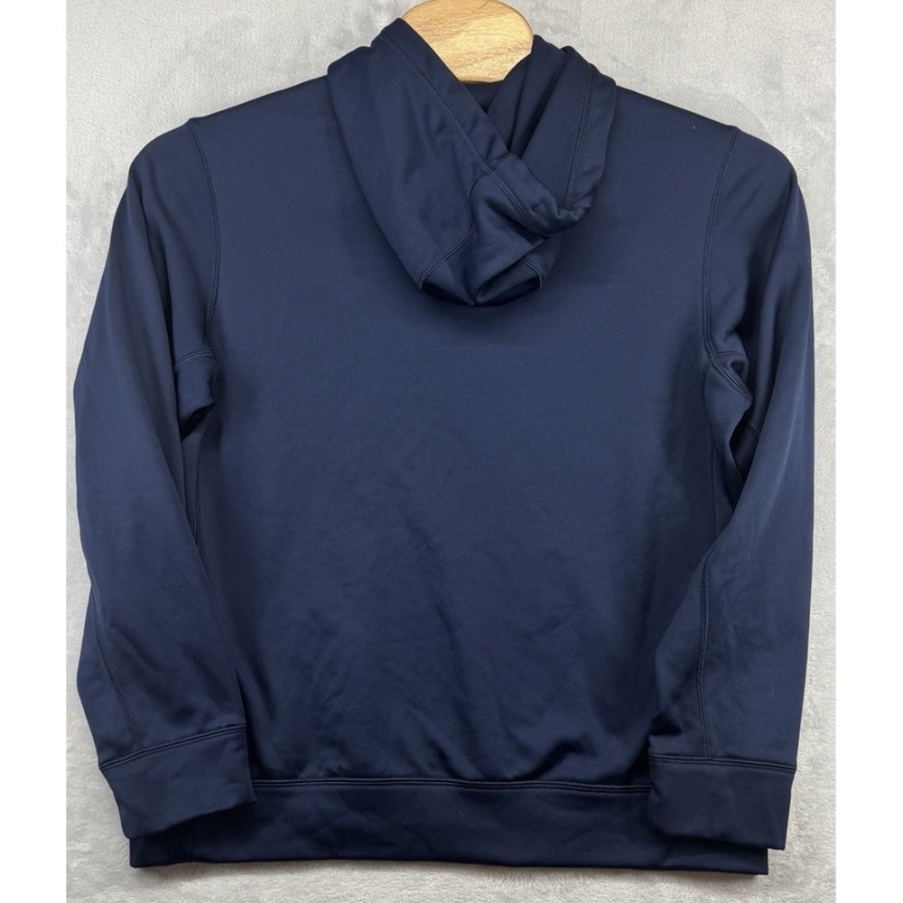 Nike UNC North Carolina Lacrosse Hoodie Sweatshirt Team Issued Blue Men's L - Picture 2 of 5